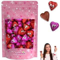 Fruidles Valentine's Milk Heartoons in a colorful foil pack, perfect for gifting