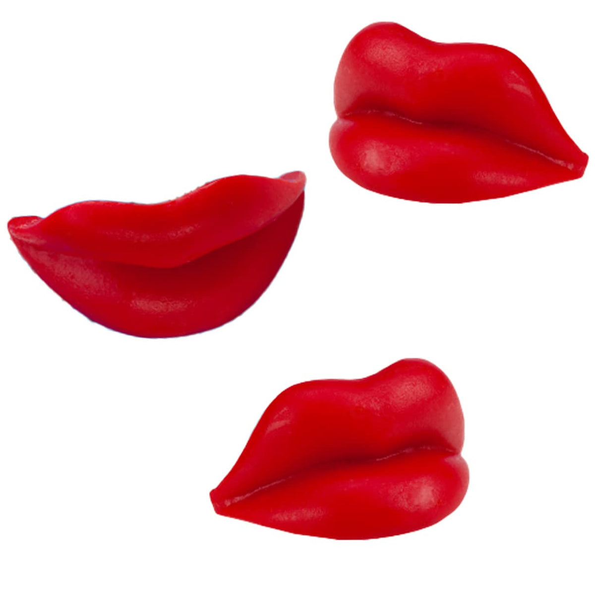 Fruidles Valentines Wax Lips chewable for playful party disguises and fun