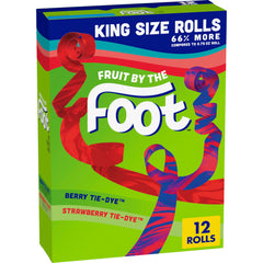 Fruit by the Foot Berry Tie-Dye rolls for lunch boxes and quick fruity snacking