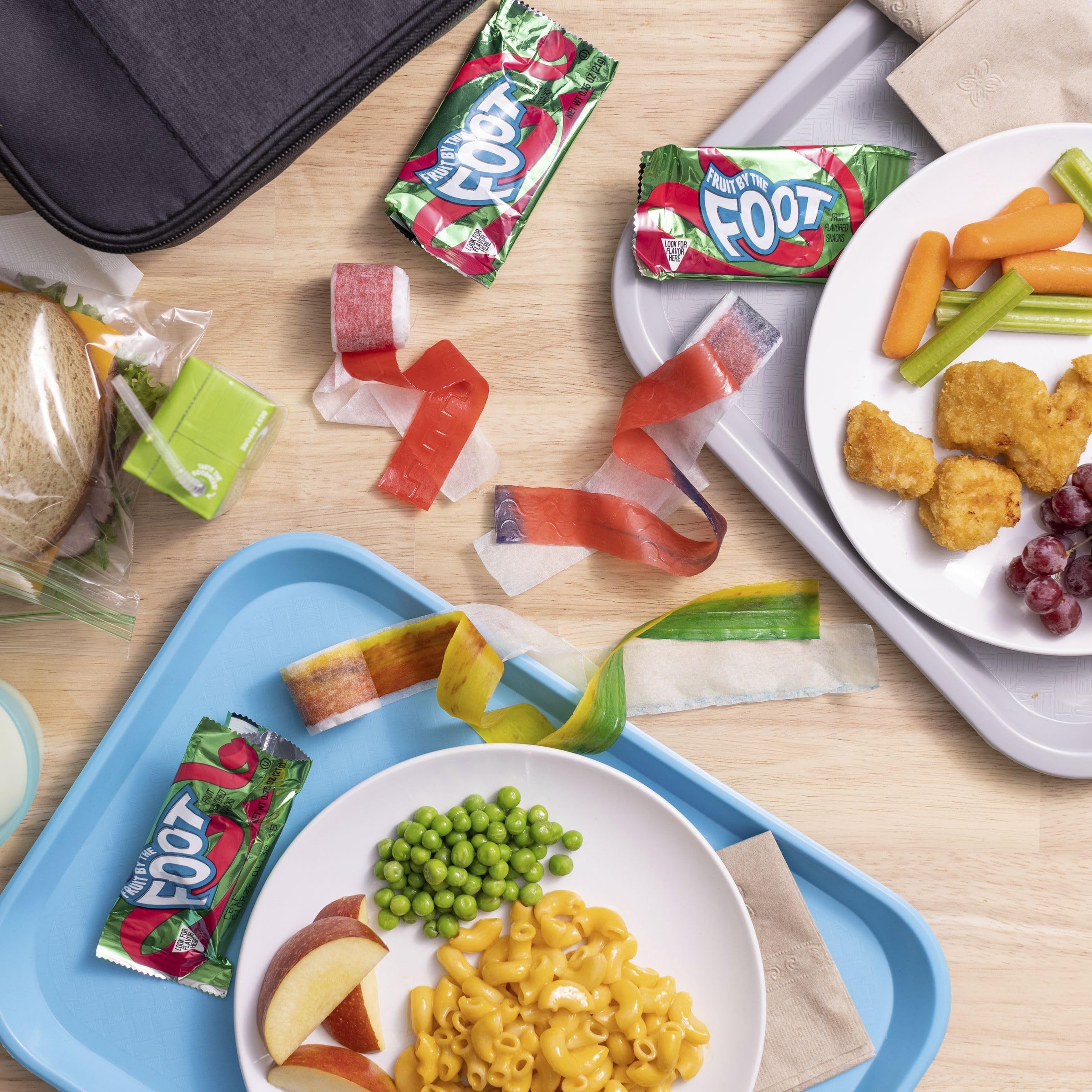 Fruit by the Foot gluten-and-gelatin-free badge on packaging communicates suitability for various diets