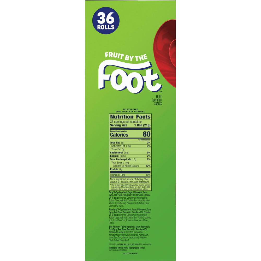 Fruit by the Foot lunchbox-snack idea on a kid's lunch shows easy packaging