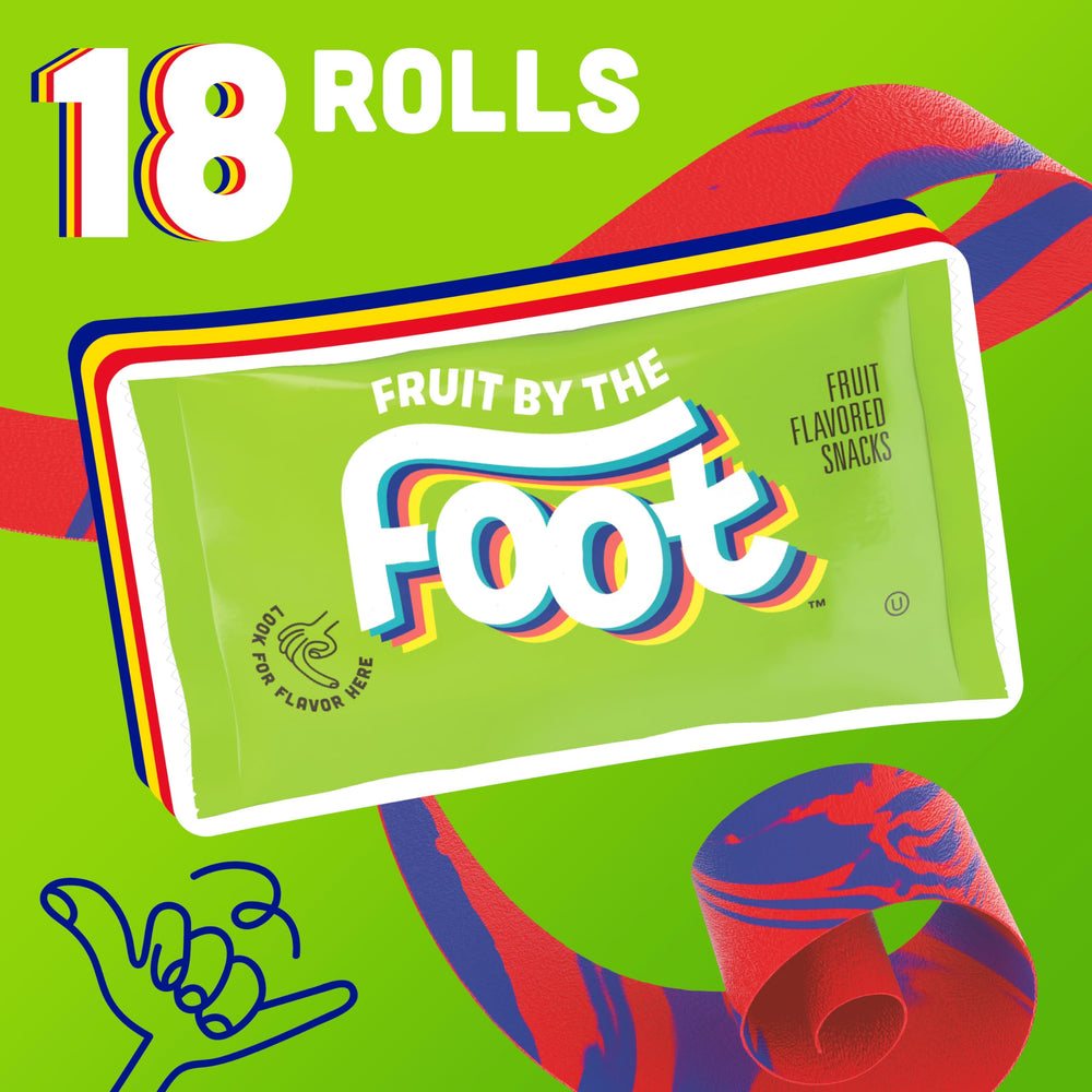 Fruit by the Foot snack pouch closeup — gluten-free treat without gelatin.