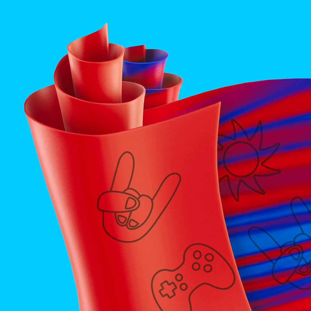 Fruit Roll-Ups berry-berry-cool-flavor adds colorful fun for snacking.