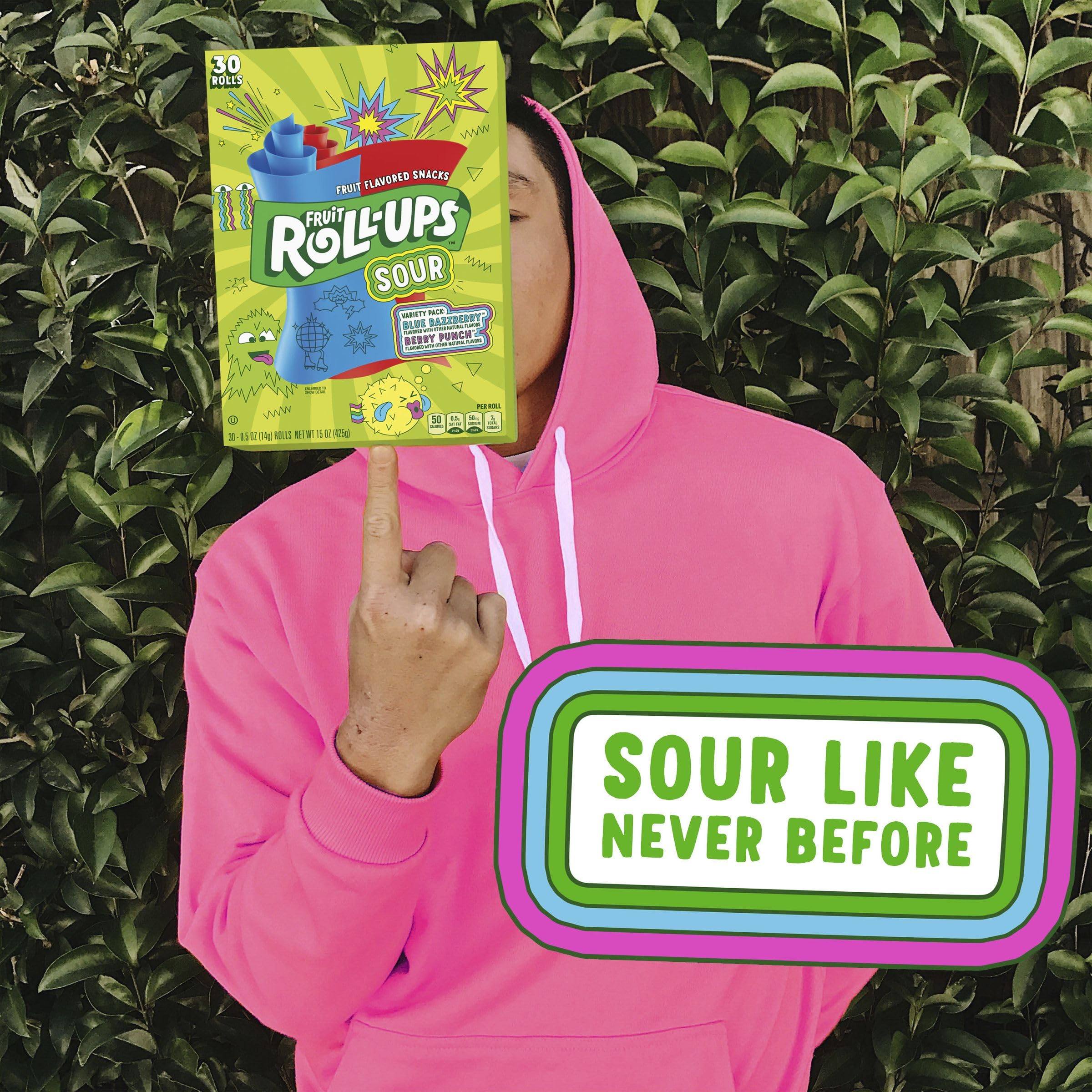 Fruit Roll-Ups colorful tongue tattoos inside for social sharing and fun.