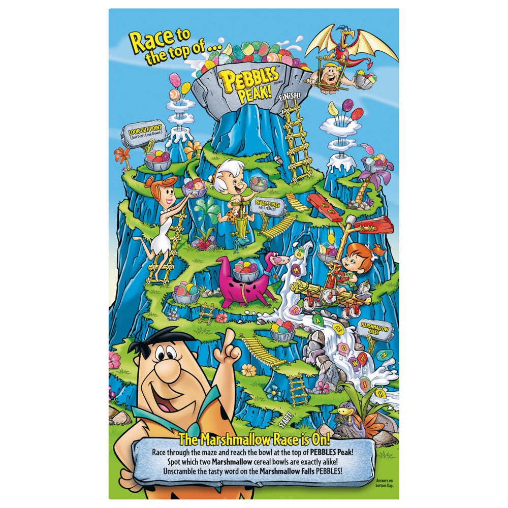 Fruity Pebbles dry snack idea invites kids to explore creative bites.