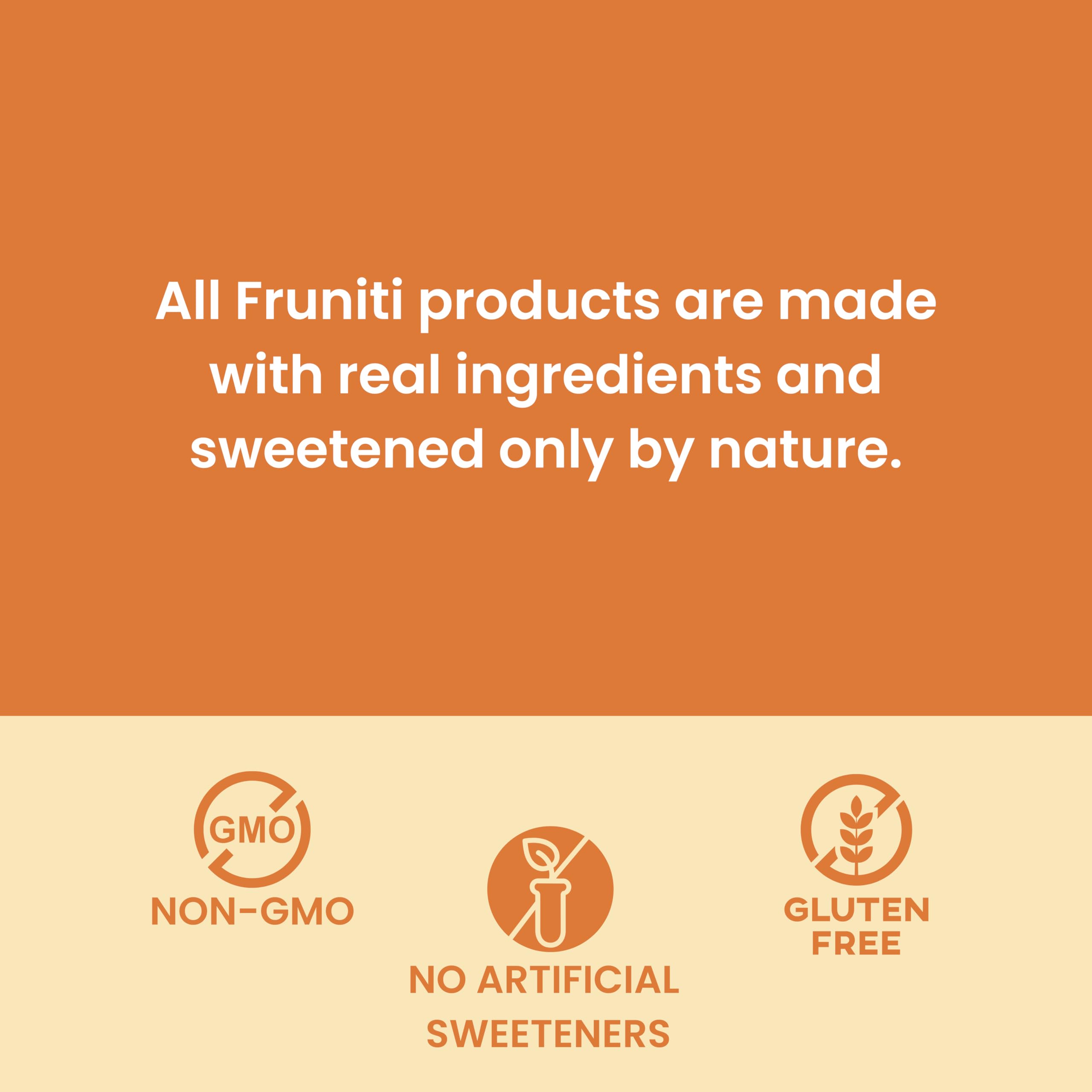 Fruniti servings visual shows up to 24 smoothies per bottle