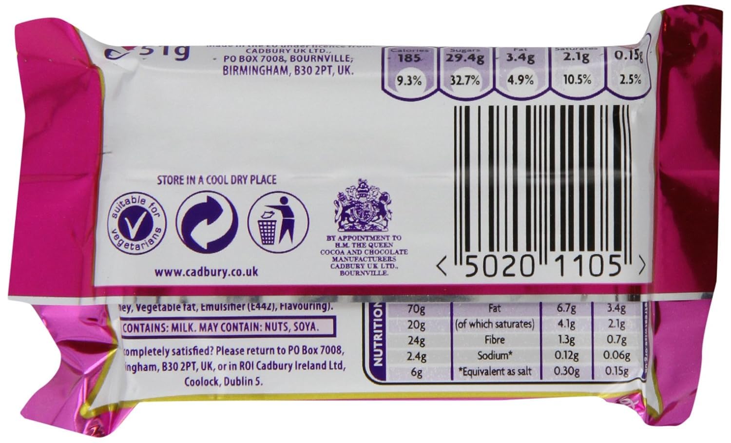Fry's Turkish Delight rose-centred centre delivers a delicate, fragrant bite.
