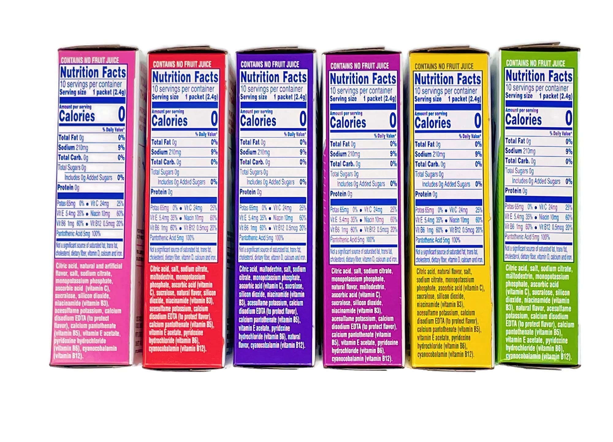 FUAUFAS Propel packets on-the-go suited for quick, zero-calorie hydration.