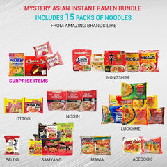 FUDOBOX ramen variety pack with chopsticks included for easy dorm meals