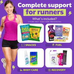 The RunnerBox reveals training essentials that support miles of workouts