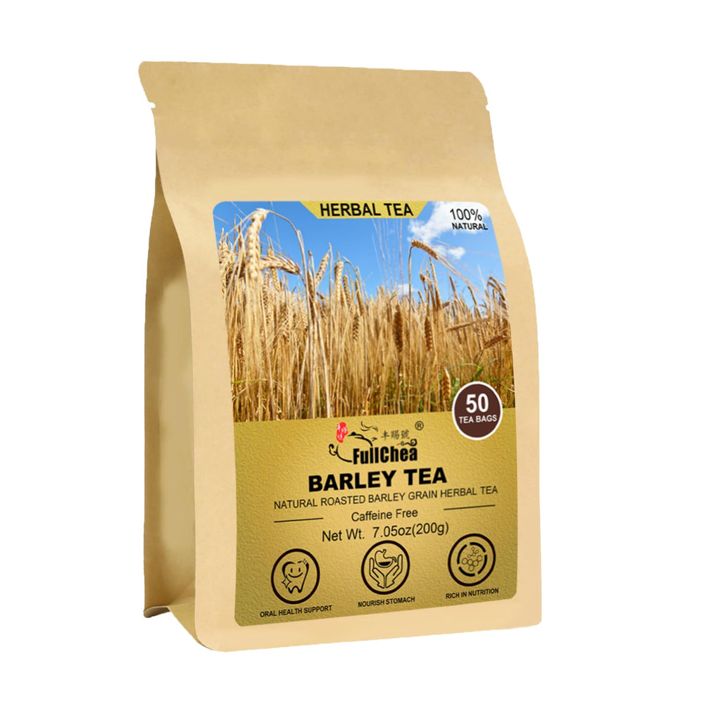 FullChea barley tea bags packaging for easy, mess-free brewing.