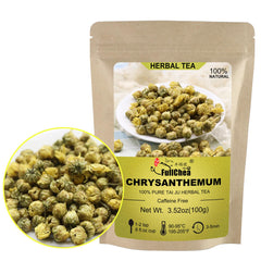 FullChea chrysanthemum tea dried buds unveiling fresh aroma for a soothing brew