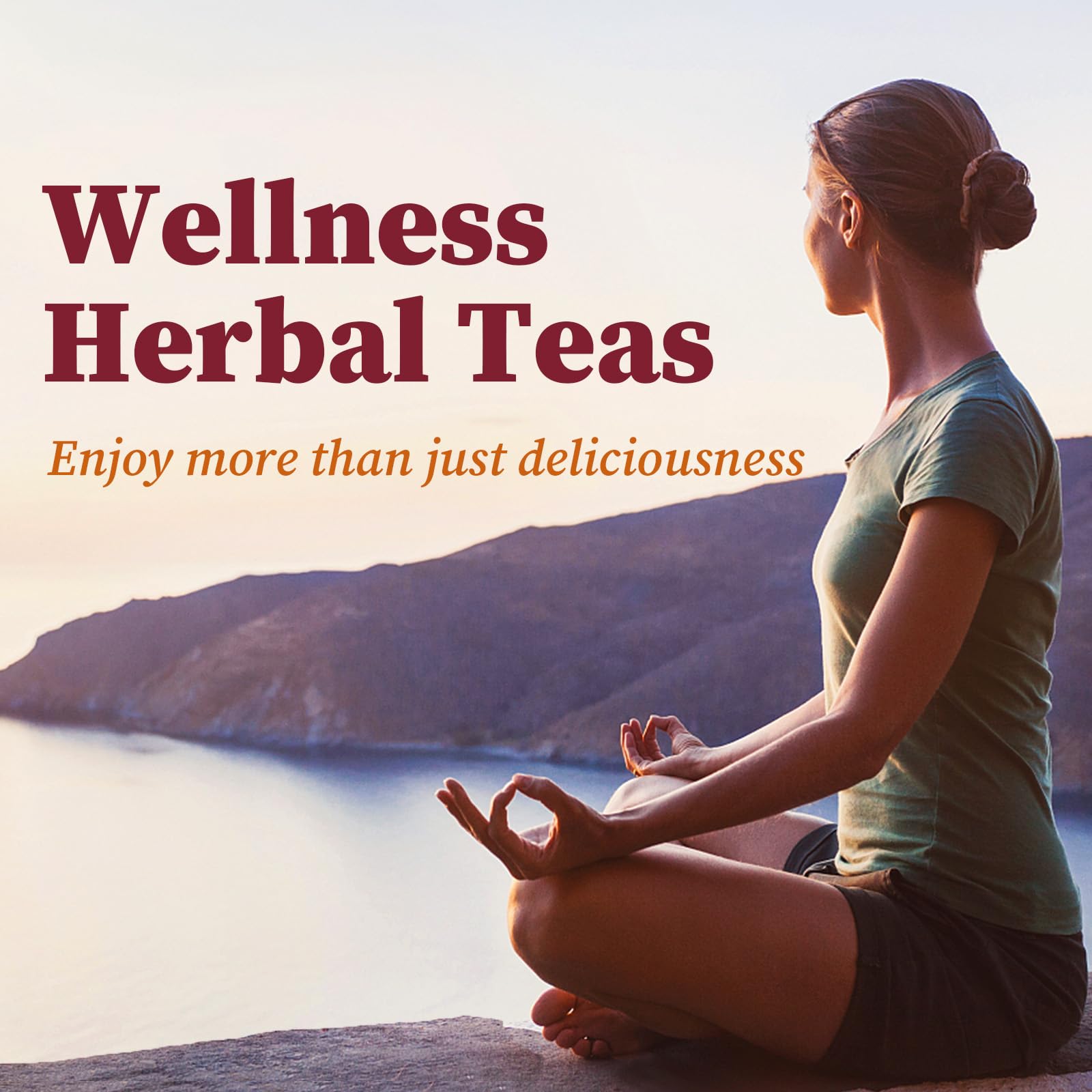 FullChea Cranberry Apple Tea with honey enhancing fruity notes.