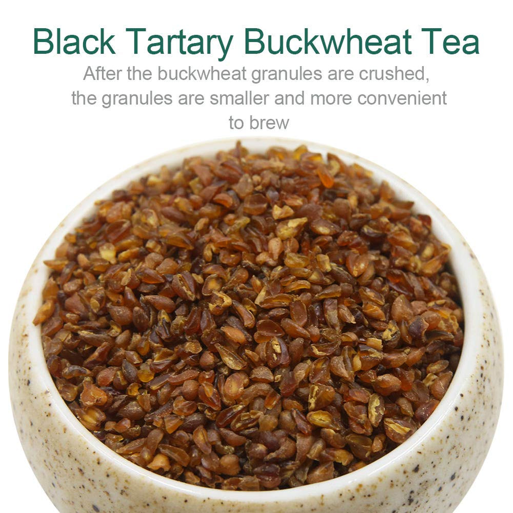 FullChea crushed buckwheat enables direct brew for quick cups.