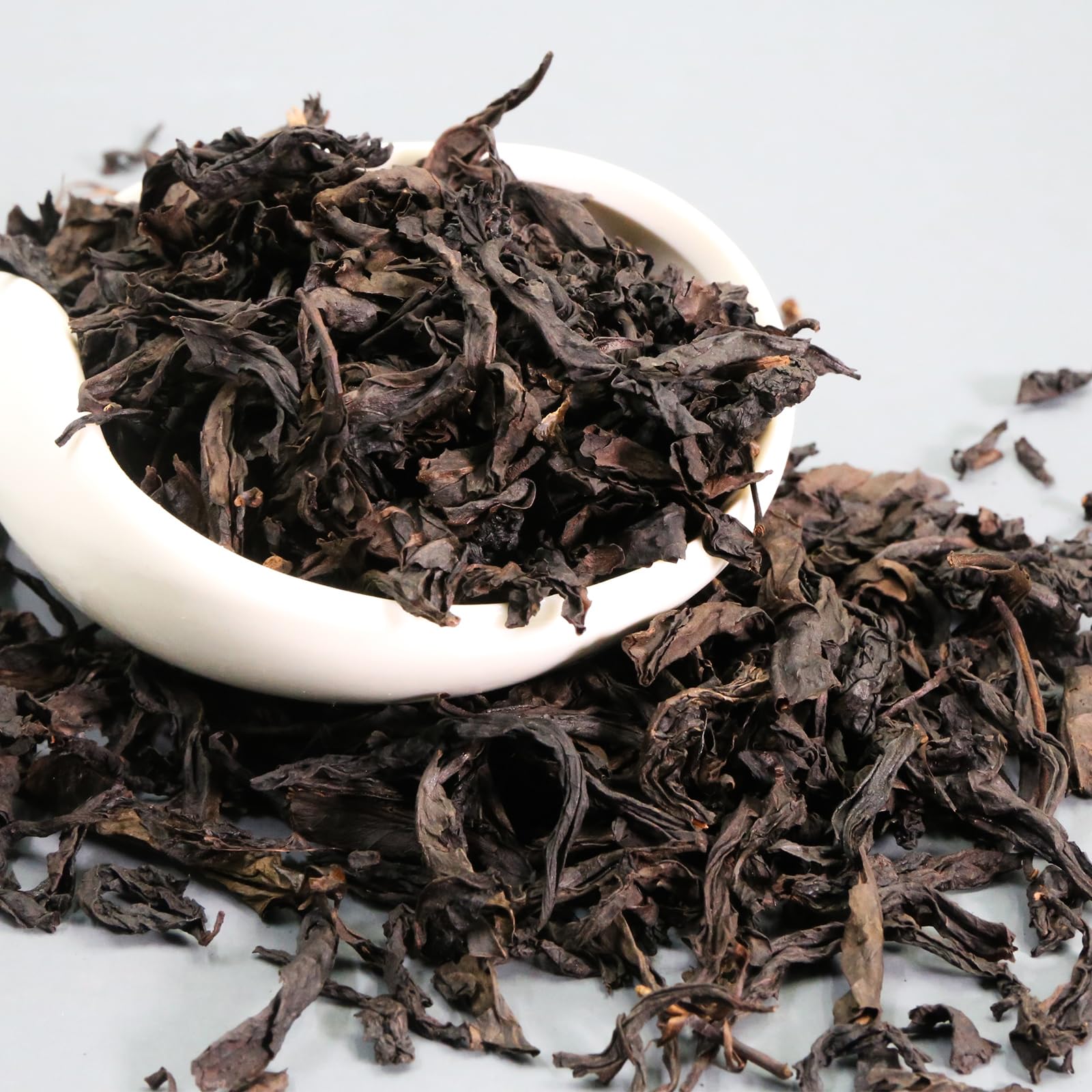 FullChea Da Hong Pao brew-infusion swirl captures lasting aroma.