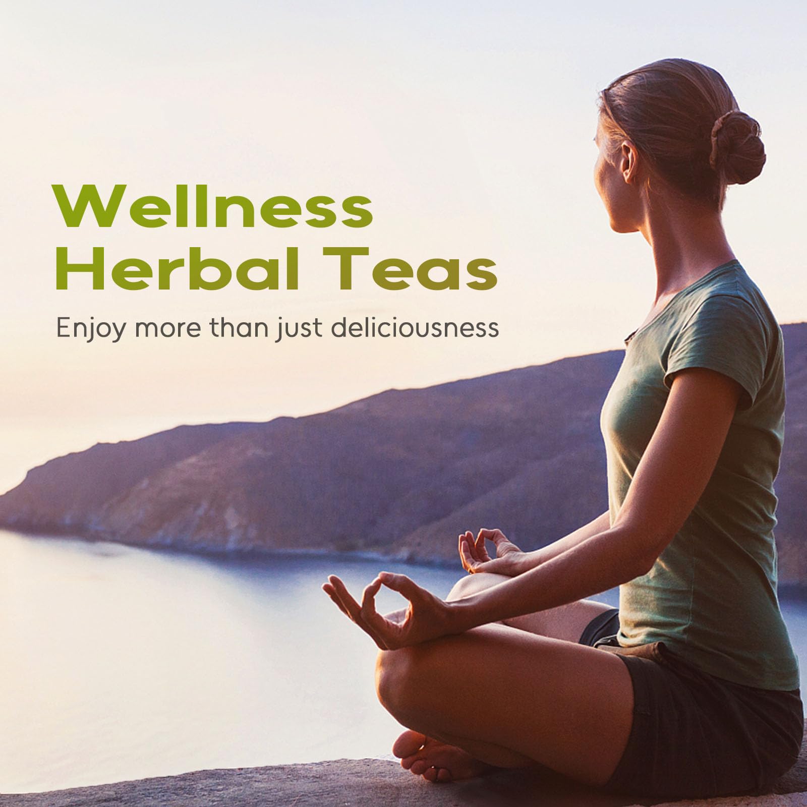 FullChea fig leaf tea cup pouring illustrates a gentle, relaxing ritual any time.