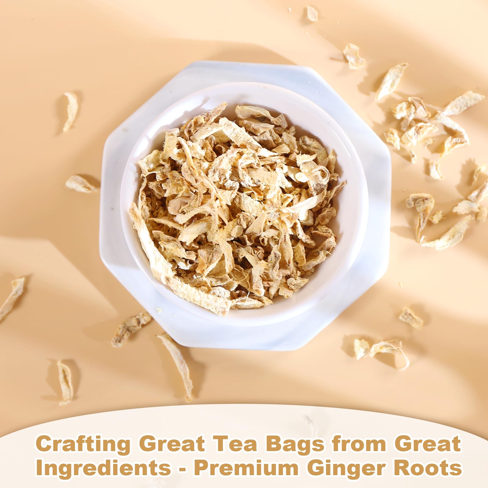 FullChea Ginger Tea Cup steams with warm aroma for a relaxing break.
