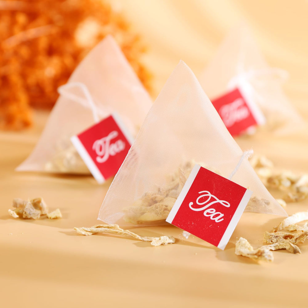 FullChea Ginger Tea Packaging reseal keeps freshness between cups.