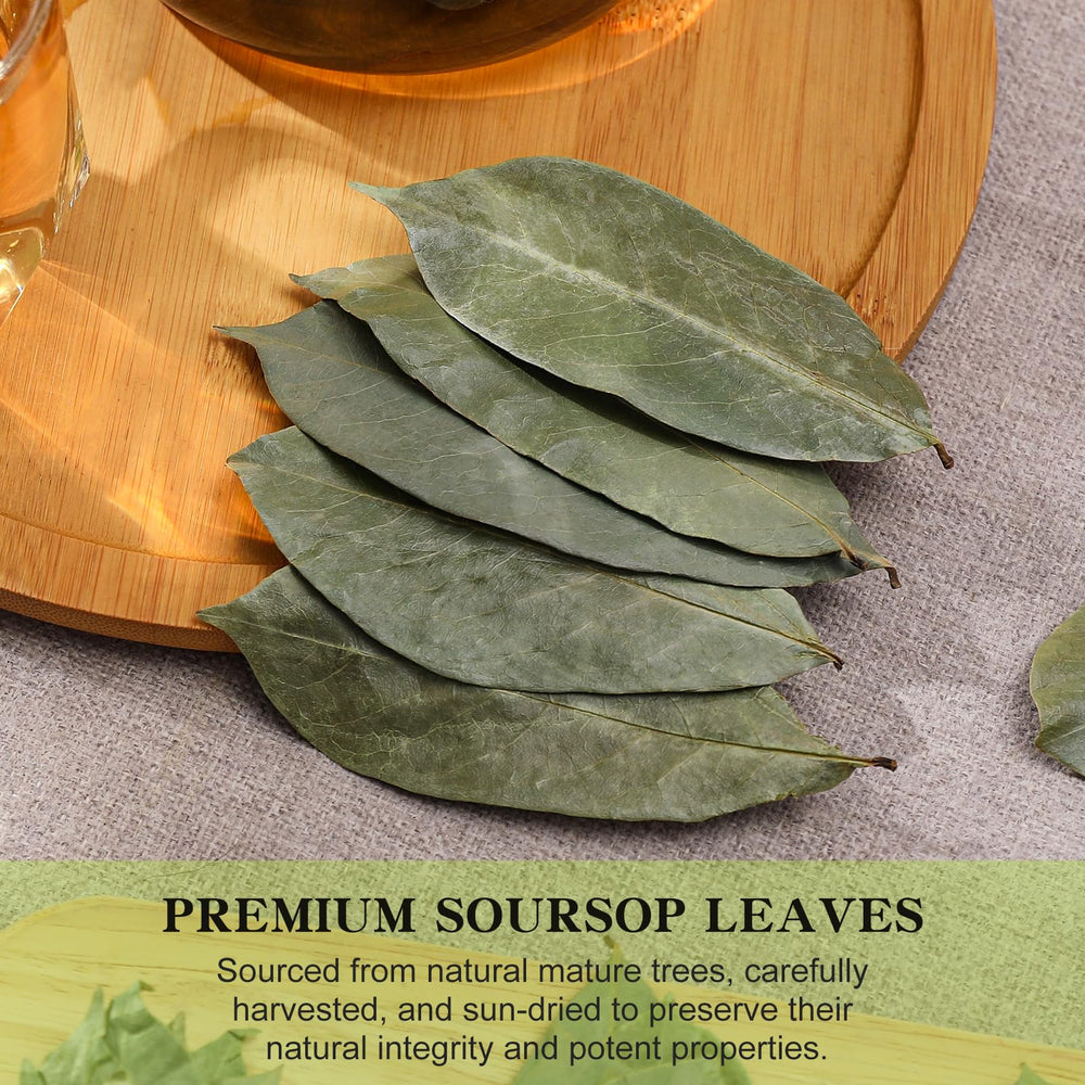 FullChea Guanabana leaves packaging highlights premium, non-GMO quality