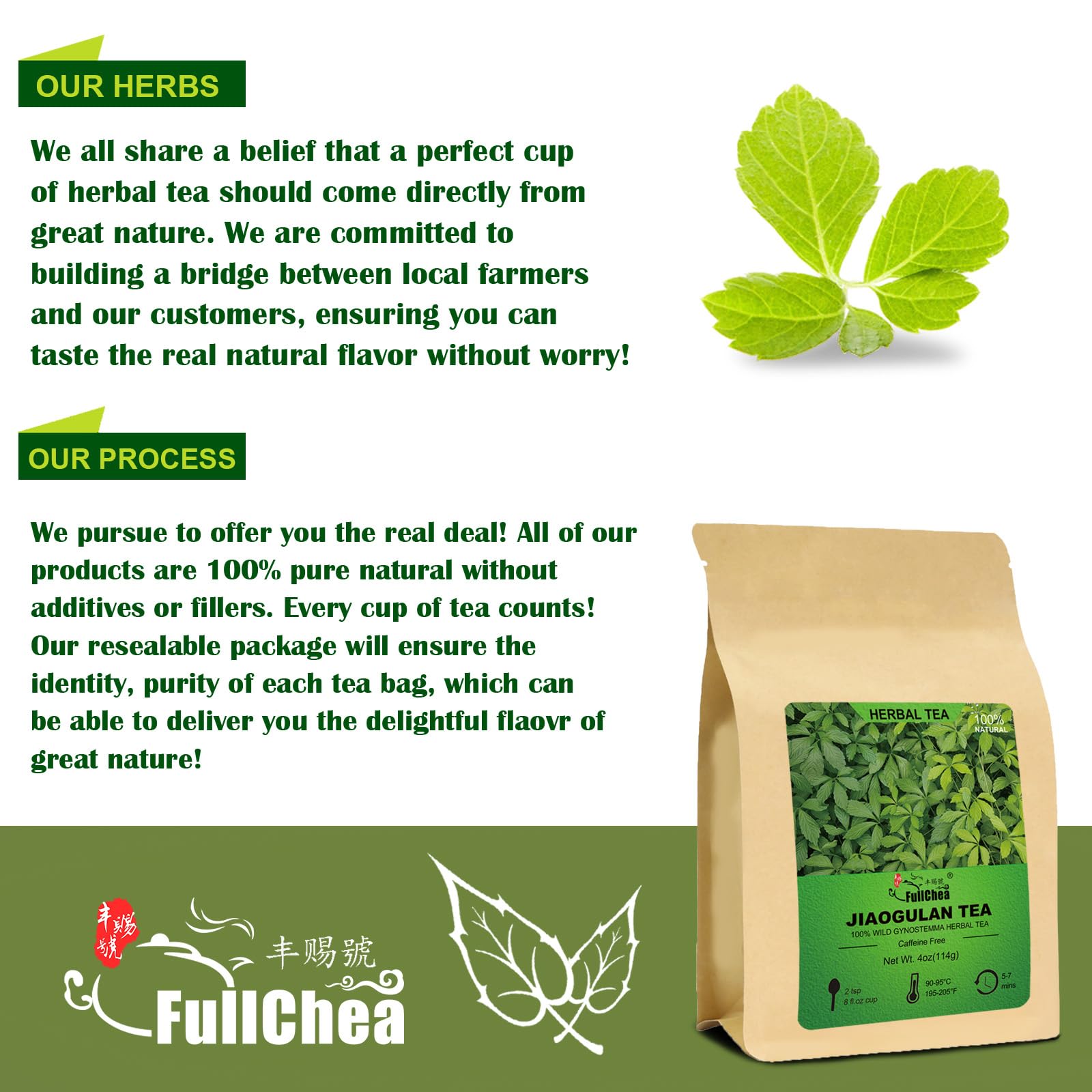 Steeped FullChea gynostemma infusion inviting a calming, ritual-like moment