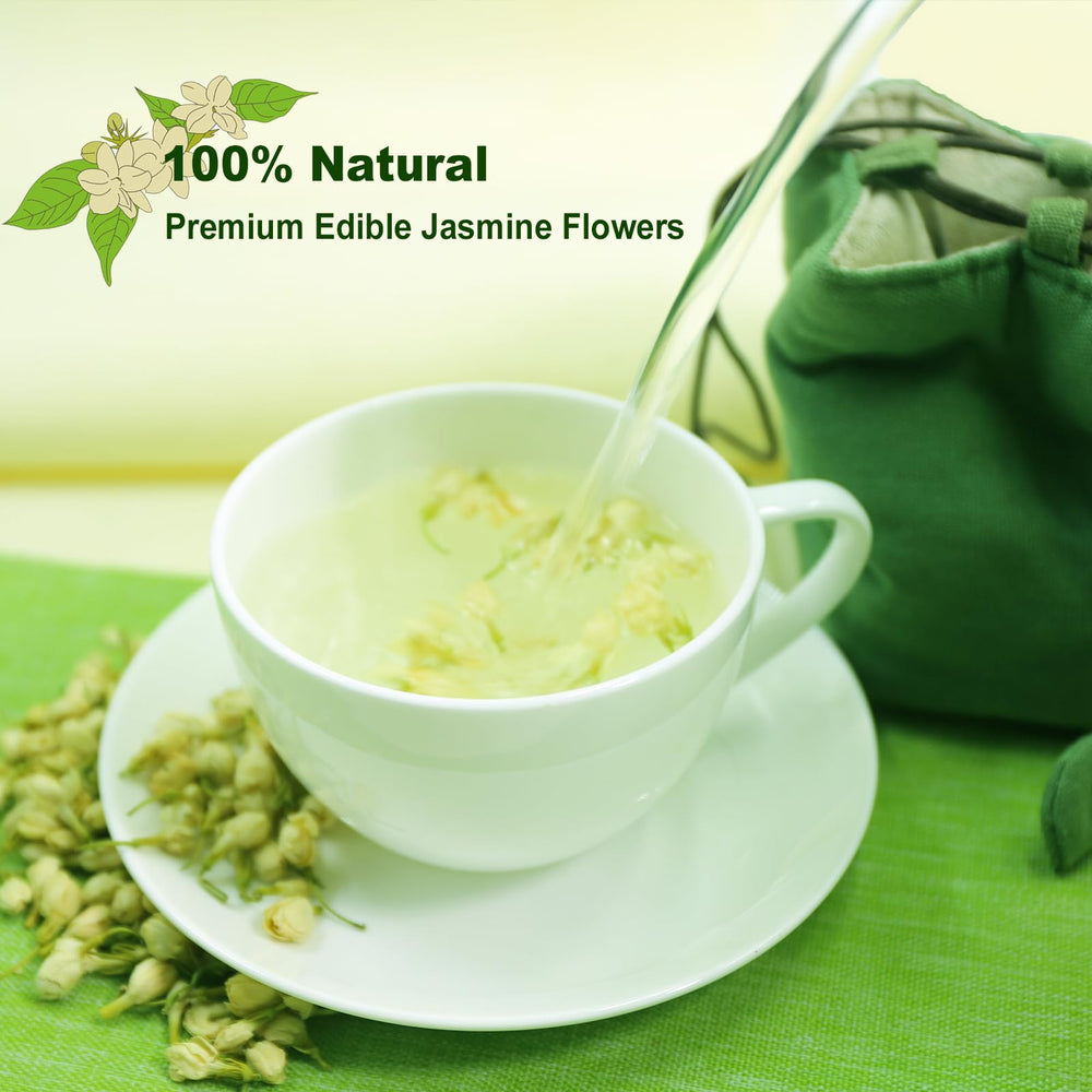 FullChea jasmine buds for soap and skincare projects with natural aroma.