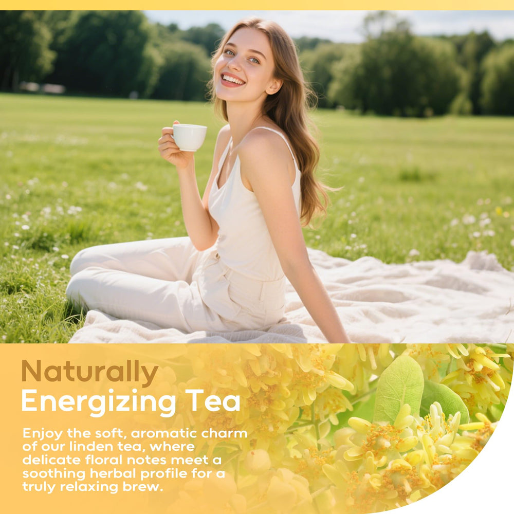 FullChea Linden Tea air-drying process preserves aroma and flavor.