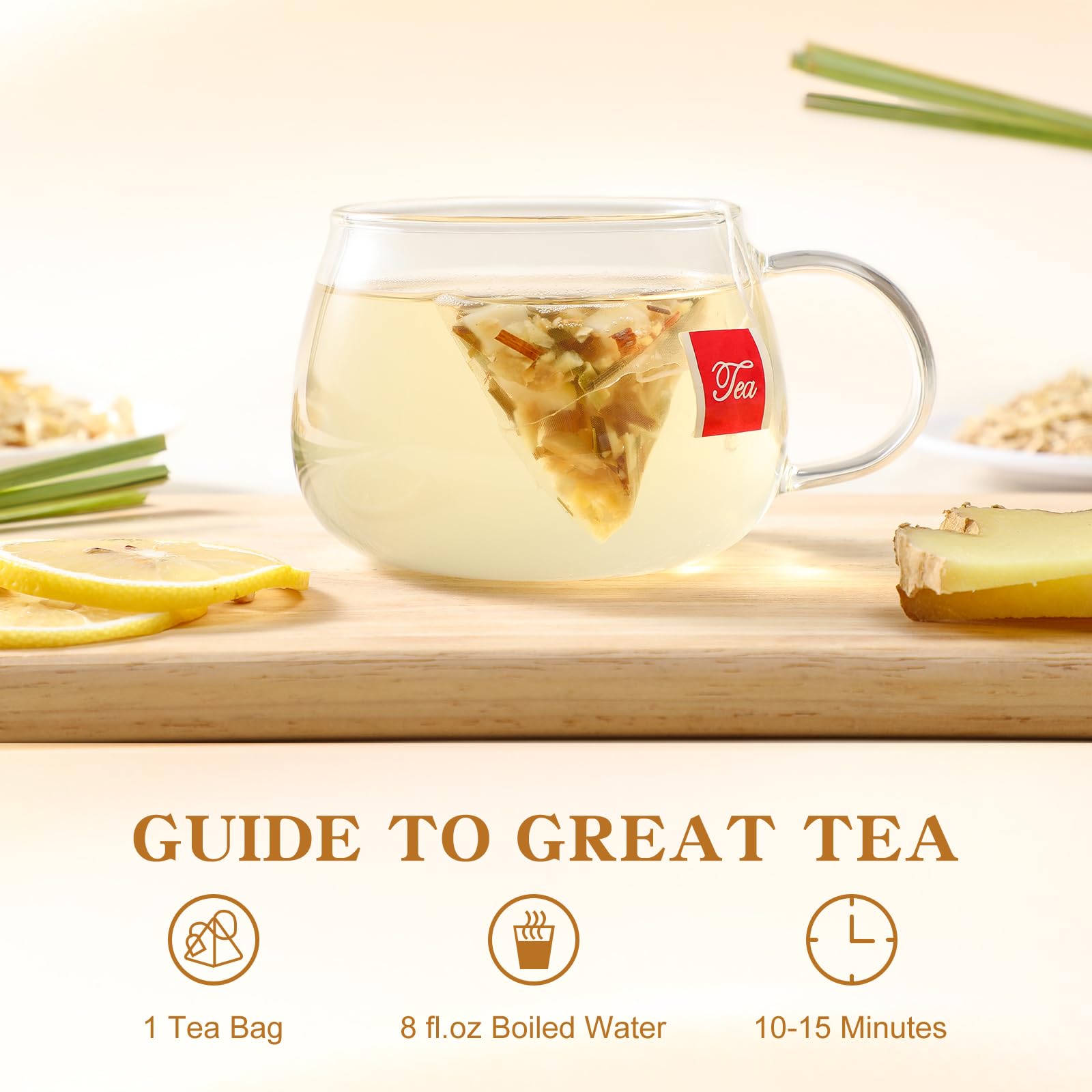 FullChea-morning-cup-with-steam suggests a cozy, caffeine-free start to the day.
