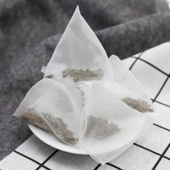 FullChea Mullein Tea Bags steeping in a cup releasing earthy aroma.