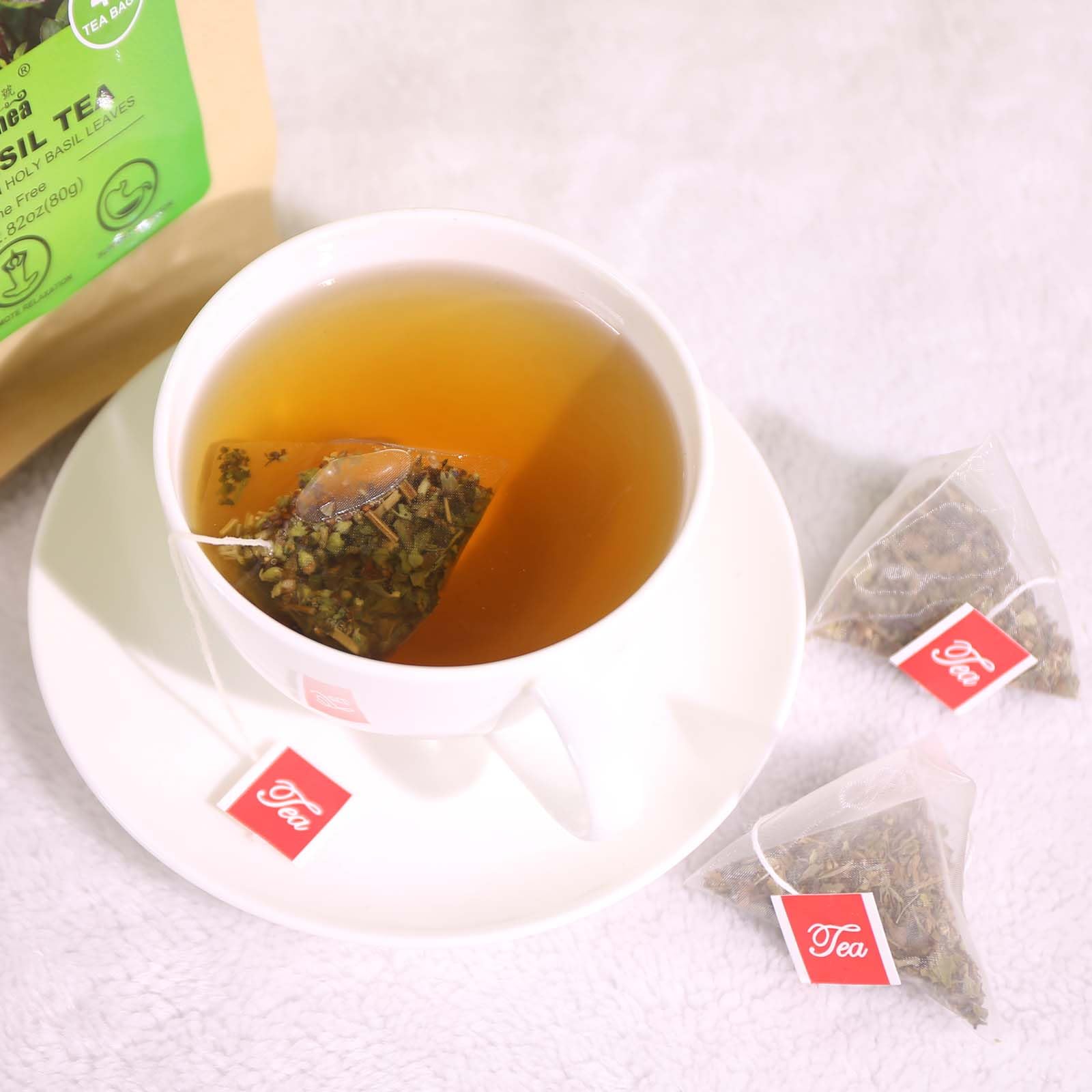 FullChea premium tea bags use food-grade materials and ultrasonic bonding.