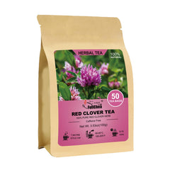 FullChea Red Clover Tea Bags—premium herbal blend for a smooth, caffeine-free cup
