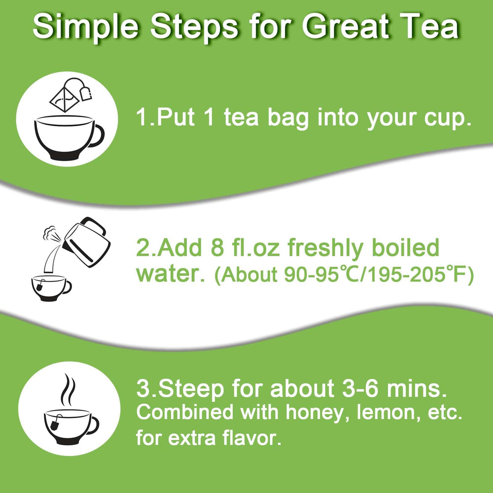 FullChea resealable 40-tea-bag pack for easy daily brewing.