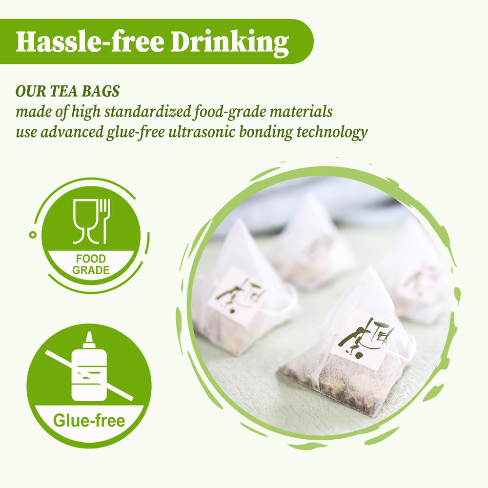FullChea resealable-pack keeps tea fresh from first cup to last.