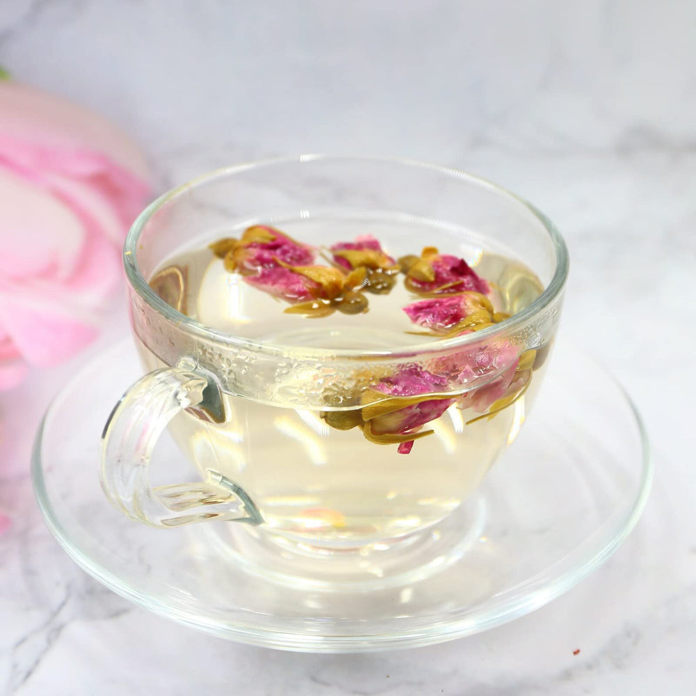 FullChea rose buds for DIY soaps and crafts, natural fragrance.