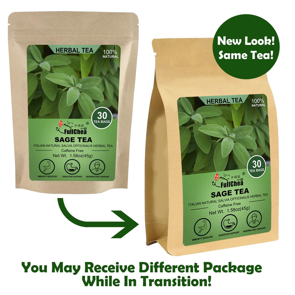 FullChea Sage Tea Bags antioxidant-profile hints at potential digestive comfort.