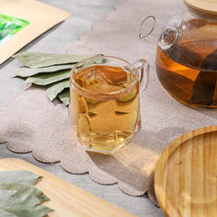 FullChea soursop tea brewing in a pot with a rich aroma