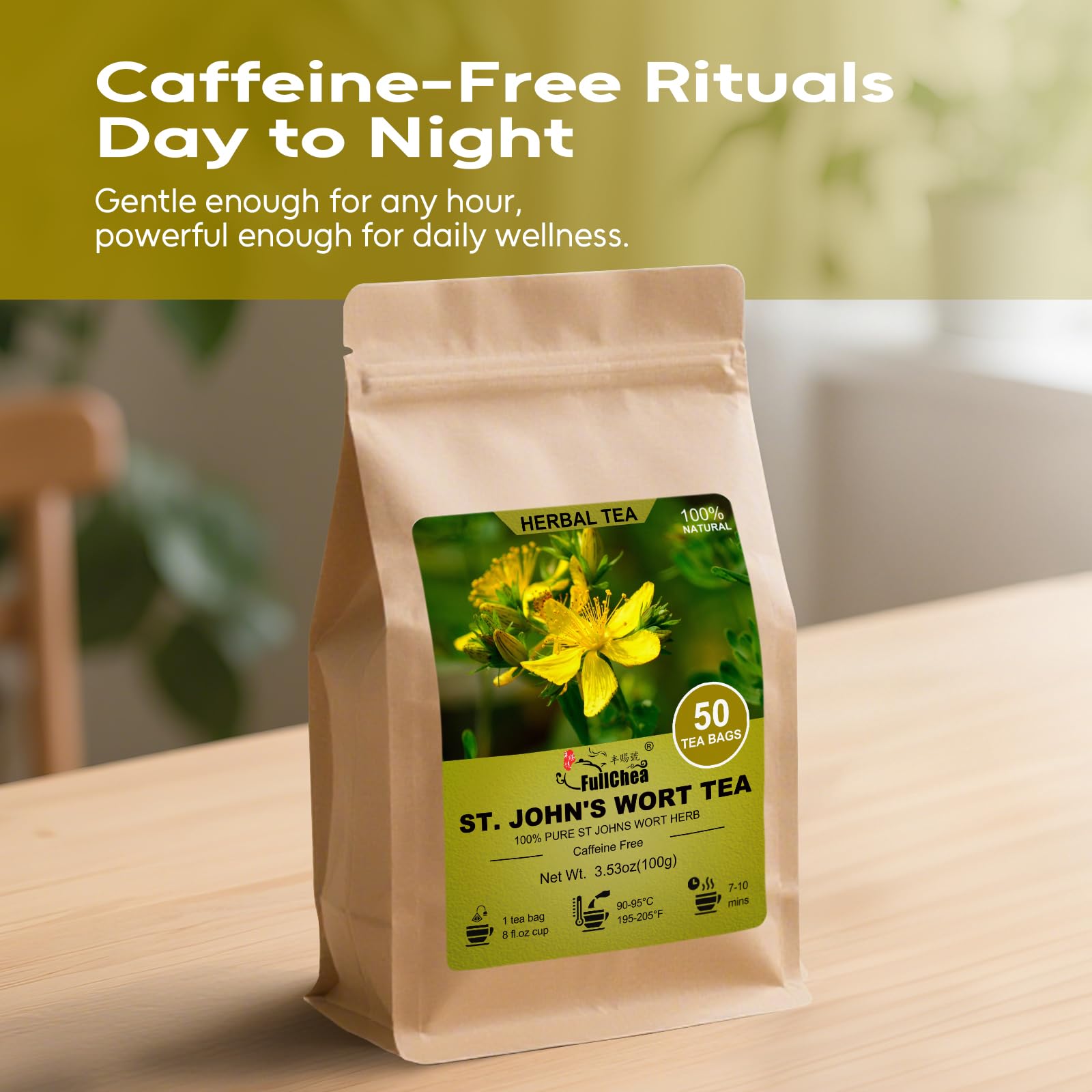 FullChea tea served with honey and lemon for a warm, personalized sip.
