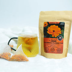 FullChea transparent tea bags reveal ingredients for a traceable, pure cup.