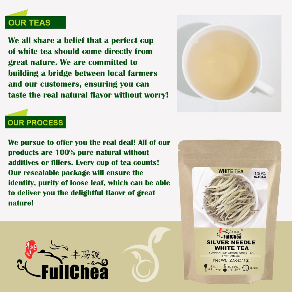 FullChea White Tea Refreshing Woody Aroma invites cozy sips after meals.