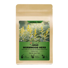 FullChea wormwood tea leaves cut and sifted for a pure herbal infusion.