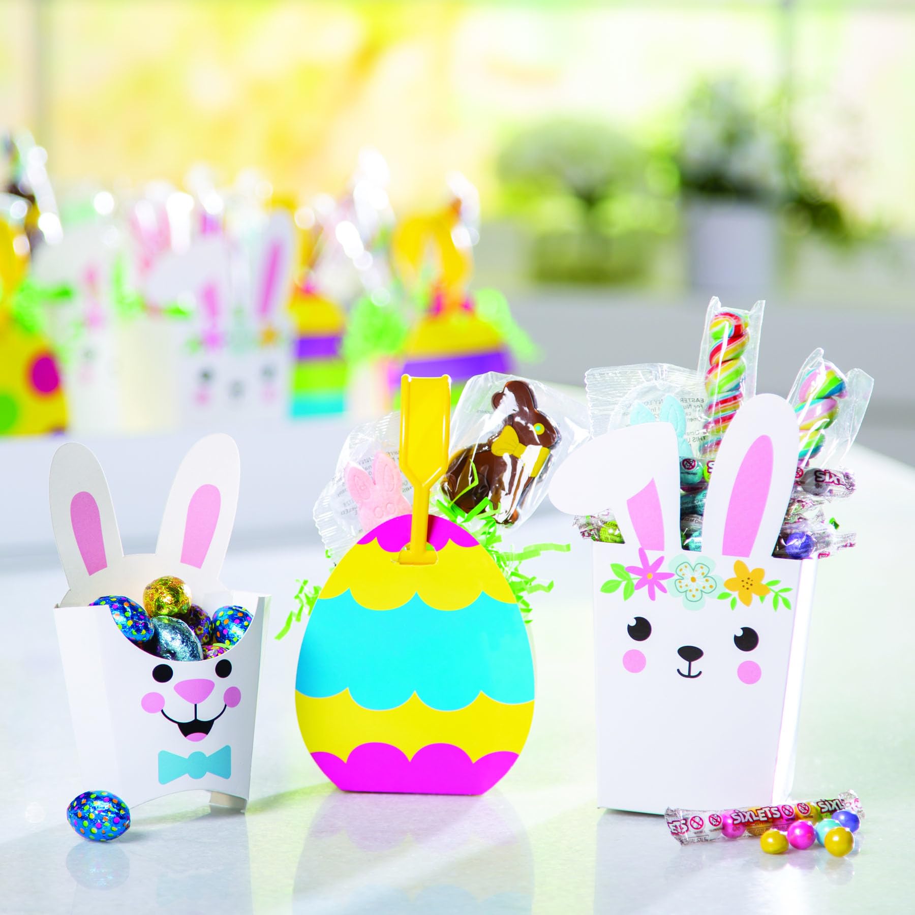 Individually wrapped treats from Fun Express, ready for egg hunts and classroom distribution