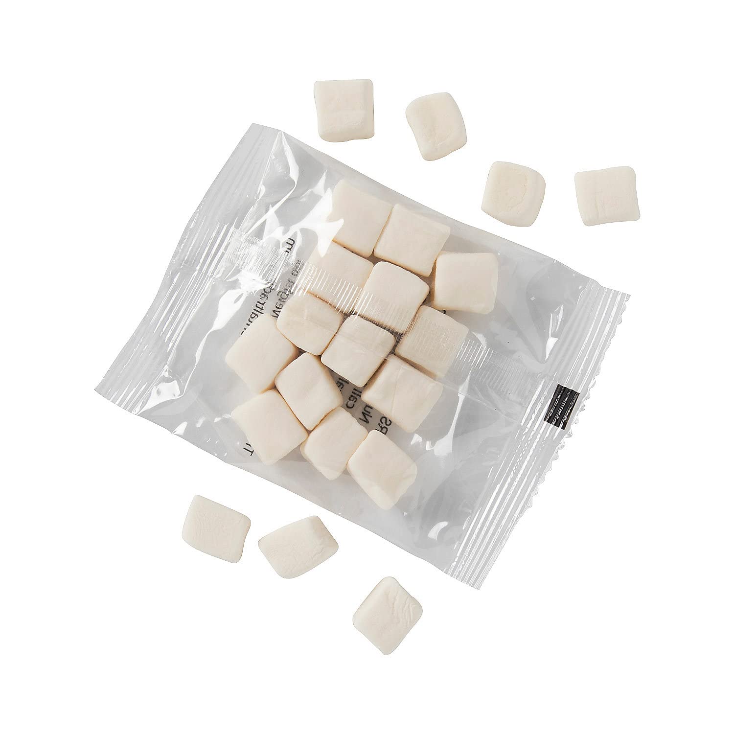 Fun Express mini marshmallows vanilla packets ideal for convenient hot cocoa toppings