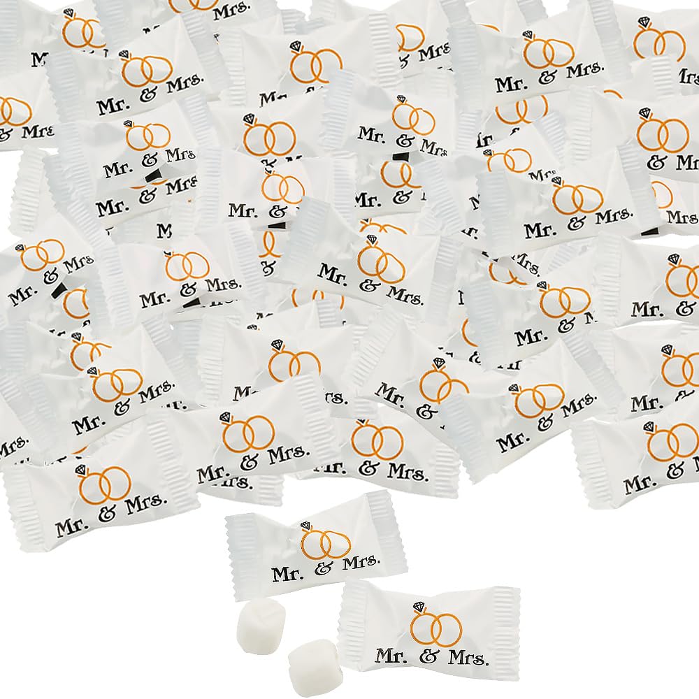 Fun Express Mr. Mrs Butter Mints pack, elegant wedding favors and delightful after-dinner treat