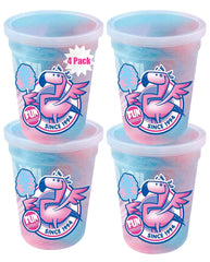 Fun Sweets Cotton Candy blue raspberry tub – fluffy texture for party treats.
