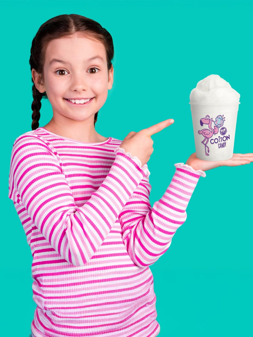 Fun Sweets reusable tubs encourage sustainable gifting and easy cleanup.