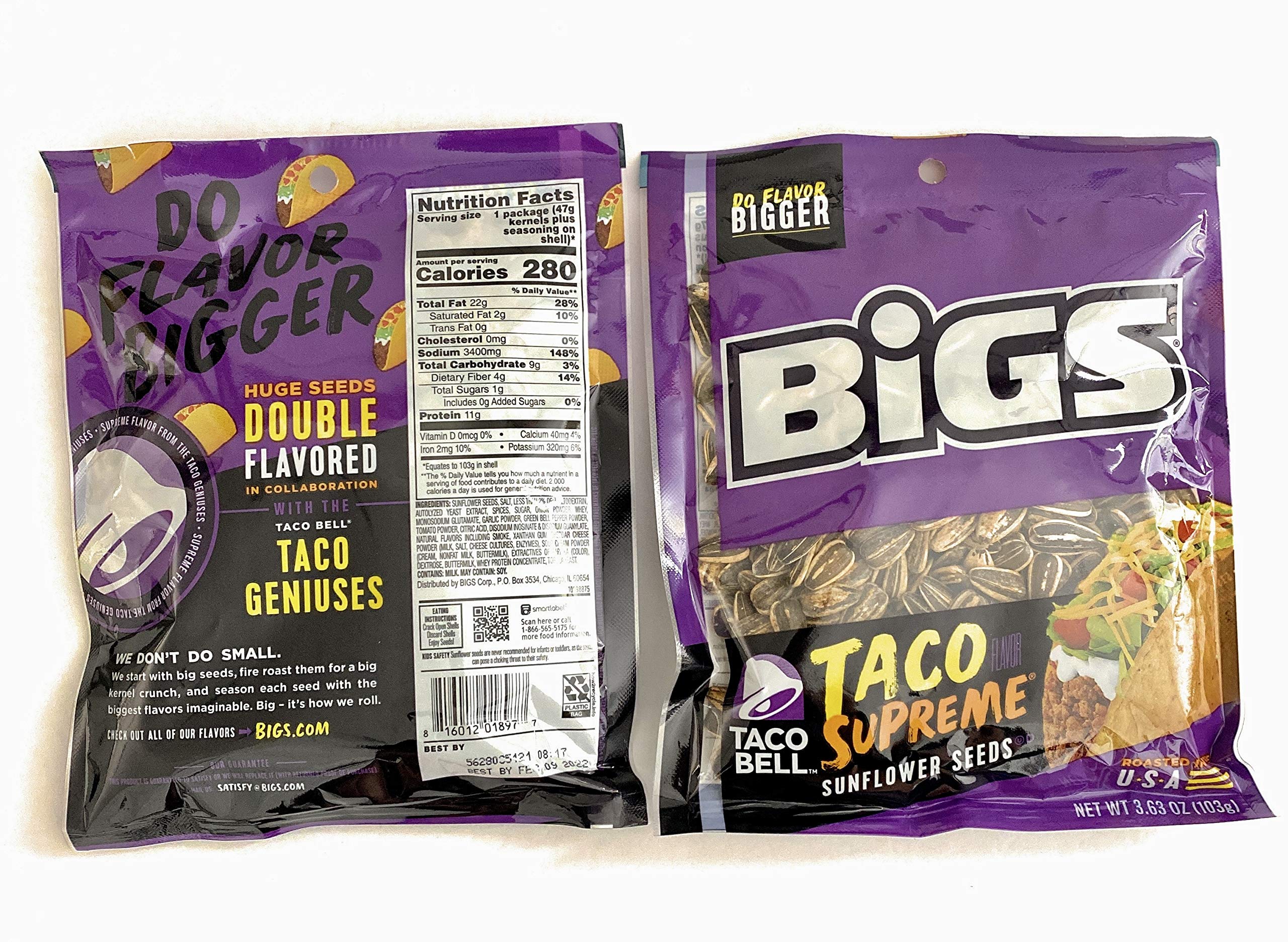 Fungraver Taco Supreme seeds 2pack on a tasting board, great for sharing.