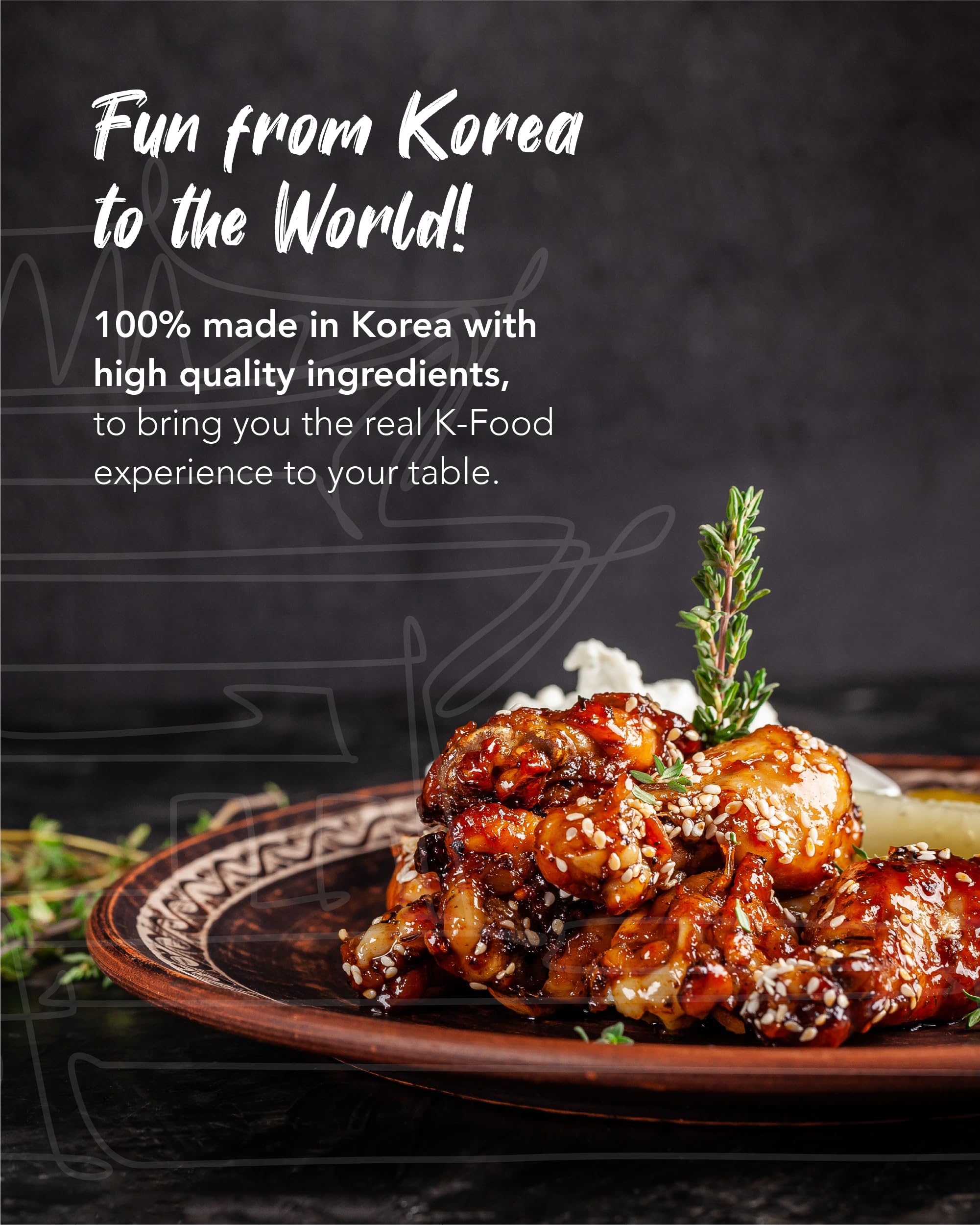 Funtable Garlic Soy Sauce on grilled dishes – adds balanced sweetness and depth.