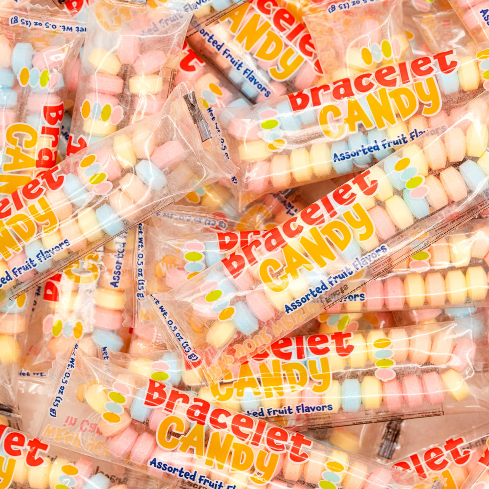 FUNTASTY candy bracelet individually wrapped for freshness and hygiene