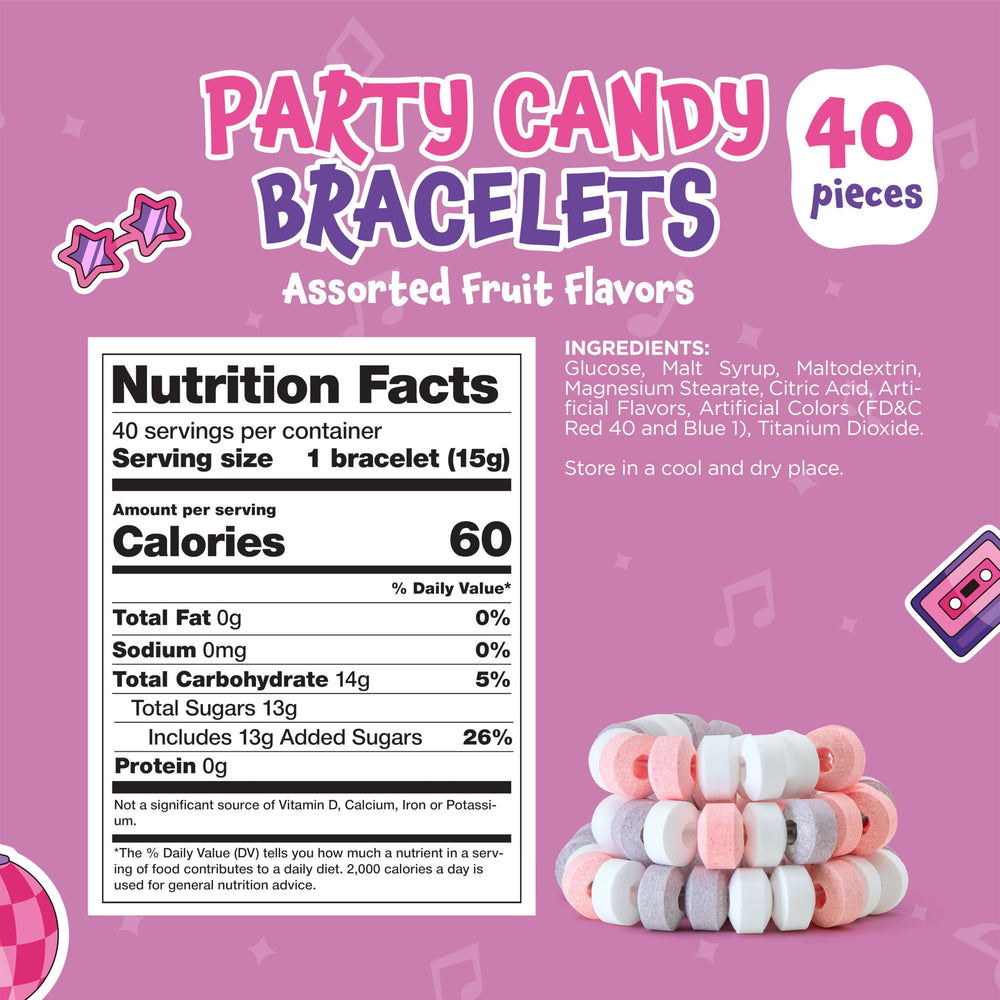 FUNTASTY pink pastel beads create photo-ready candy jewelry.