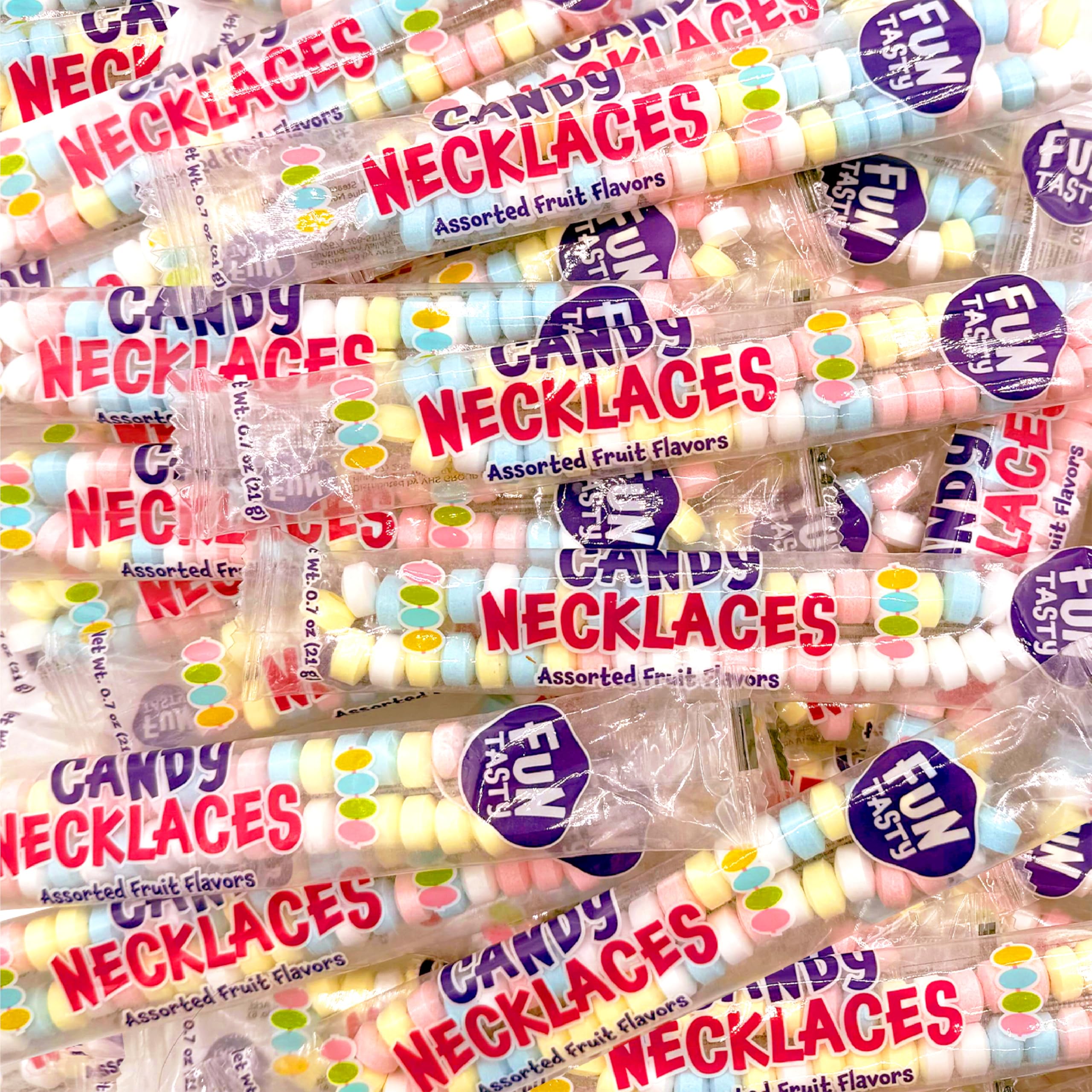FUNTASTY Candy Necklaces used as Easter egg fillers without extra wrapping
