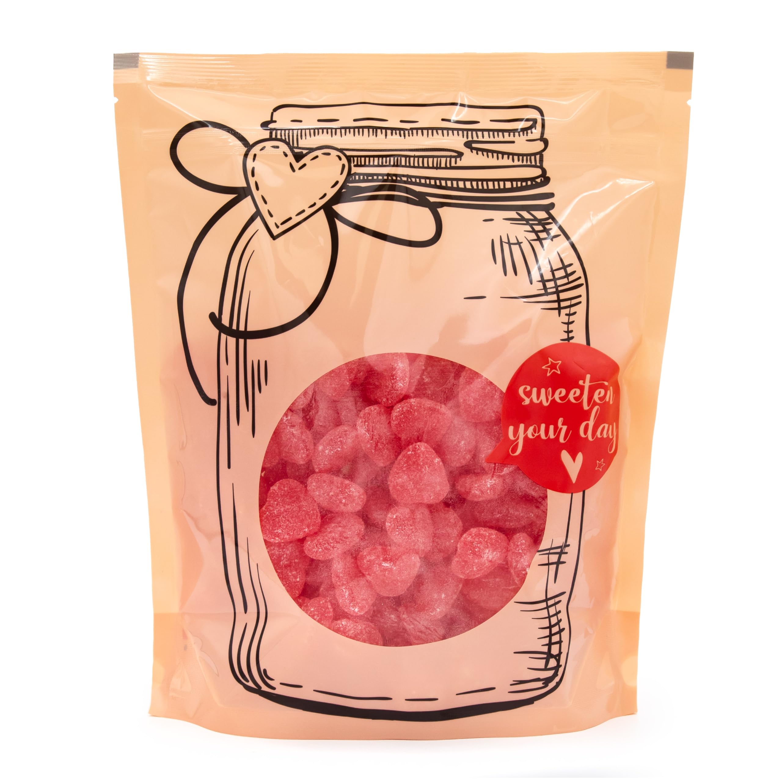 FUNTASTY Cherry Hearts enhance dessert decorations and candy mixes.